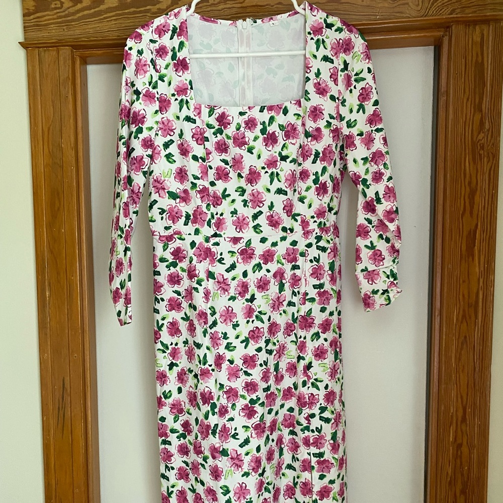 Maxi flower dress